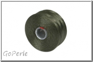 S-Lon, Size D, Beading Thread, F�delgarn, olivine, 1 Spule